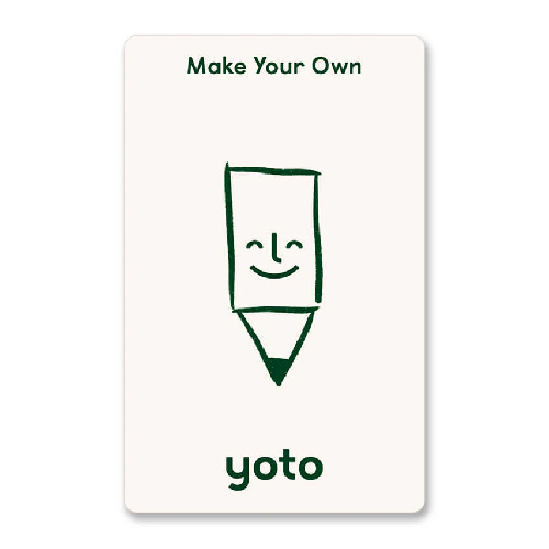 Yoto Make Your Own Card