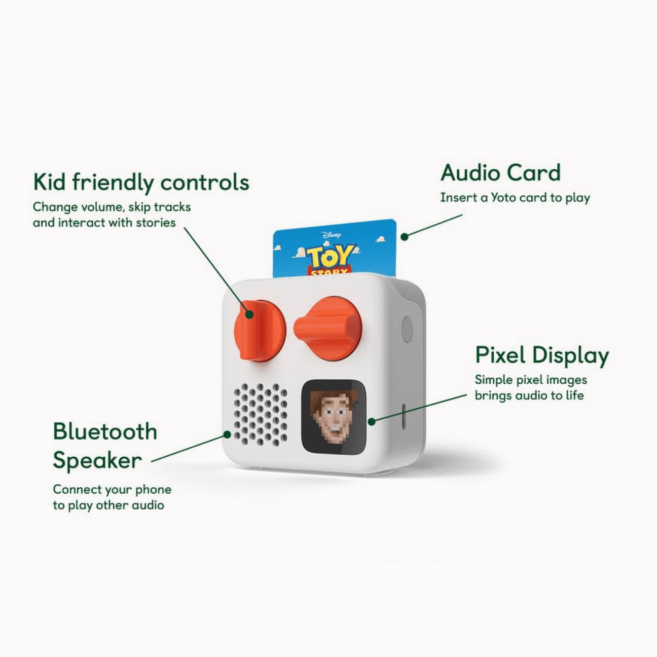 Yoto Mini Features Yoto Mini Features